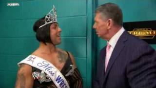 Santina Marella fired Monday Night Raw 220609 [upl. by Oek]