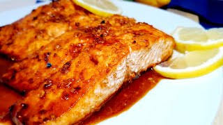 Somon la cuptor  Baked salmon [upl. by Yorgen]