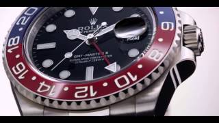 Rolex GMT Master II Baselworld 2014 [upl. by Ruhtracam]