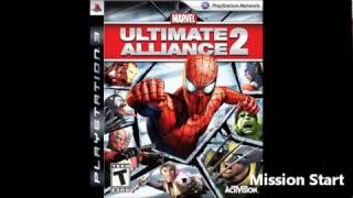 Marvel Ultimate Alliance 2 OST 103  Mission Start [upl. by Annodas]