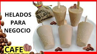 HELADOS DE CAFE DELICIOSOS HELADOS CASEROS CREMOSOS DE CAFE [upl. by Suixela968]