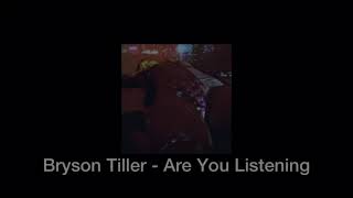 Bryson Tiller  Are You Listening ft Marz LEGENDADOTRADUÇÃO [upl. by Arais]