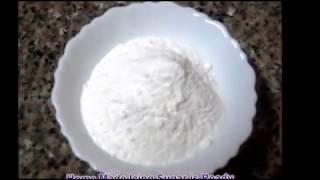 How to make Home Made Icing Sugar Confectioners Sugar [upl. by Astrea]