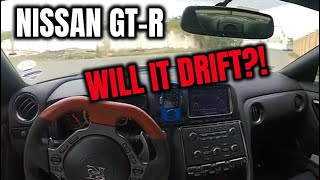 Nissan GTR  Will it DRIFT [upl. by Alamaj111]