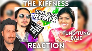 The Kiffness x Nooran Sisters  Tung Tung Baje BASS REMIX Reaction [upl. by Lilithe]