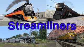 Streamliners Train Sim recreation [upl. by Eulau]