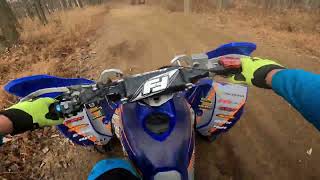 YFZ 450 racing at Switchback MX [upl. by Gnok]