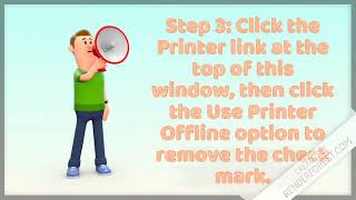 How to change printer settings from offlineidle to online or if you can’t print at all [upl. by Selig]