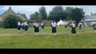 The Peterborough Highland Pipe Band at the 2024 Armed Forces Weekend [upl. by Fuhrman593]