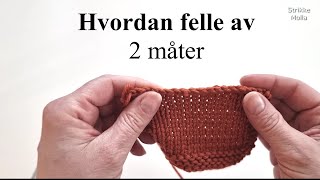 Hvordan felle av masker 2 måter [upl. by Artek]