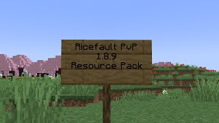 Ricefault PvP 189 Resource Pack Review [upl. by Harolda807]