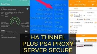 Ha tunnel Plus Every Proxy PS4 proxy server set up configuration settings [upl. by Eitsym]