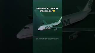 Pan Am amp TWAs last Christmas😔 aviation avgeek christmas 747 sad fyp [upl. by Arelus123]