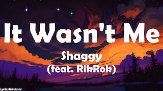 Shaggy feat RikRok  It Wasnt Me Lyrics [upl. by Goss]