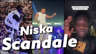 Scandale au concert de Niska au Congo Brazzaville 🇨🇬 [upl. by Merce175]