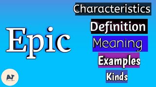 What is epic poetry  epic poem characteristics [upl. by Adien82]