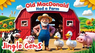 Old MacDonald Had a Farm  jinglegems Kids Songs and Nursery Rhymes [upl. by Aneehsal]