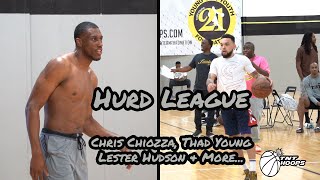 Hurd League Chris ChiozzaThad Young competes against overseas players and other top prospects [upl. by Socem]