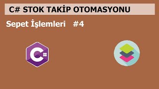 C Stok Takip Otomasyonu45Sepet İşlemleri [upl. by Oneal]