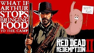 Camp Responses if Arthur stops bringing Food and Money  Red Dead Redemption 2 [upl. by Spence]