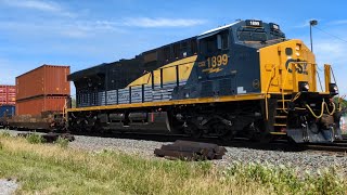 CSX 1899 Leads I162 [upl. by Gnaoh]