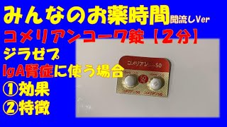 コメリアンコーワ錠ジラゼプIgA腎症に使う場合の解説【一般の方向け】【約２分で分かる】【みんなのお薬時間】【聞き流し】 [upl. by Yznel159]