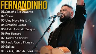 FERNANDINHO  Caminho No Deerto  Único Top 10 Hinos Gospel Mais Ouvidos de 2024 [upl. by Auka]