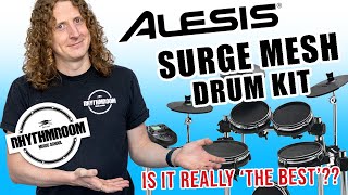 Alesis Surge Mesh Kit review  The best intermediate kit Double bass pedals [upl. by Norrv]