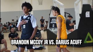 Arkansas Commit amp 1 PG In 2025 Darius Acuff Goes At 1 PG In 2026 Brandon McCoy Jr [upl. by Ynatirb407]