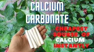 CALCIUM CARBONATE FOR PLANTS  INSTANT ACTIONORGANIC FERTILIZERNATURALCHALK [upl. by Hephzipah]