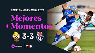 Compacto TOP Cobresal 3  3 Universidad de Chile  Campeonato Primera División 2024  Fecha 16 [upl. by Iinde]