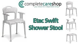 The Award Winning Etac Swift Shower Chair [upl. by Palila]