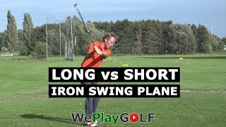 THE DIFFERENCE  LONG IRON SWING Vs HYBRID SWING [upl. by Docia]