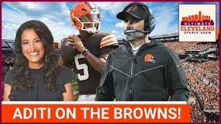 Aditi Kinkhabwala on the Browns upset over the Ravens Jameis Winston amp Kevin Stefanski [upl. by Ylurt]