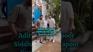 Aditya Roy Kapoor amp His Brothers Siddharth Kunal Net Worth bollywood adityaroykapoor siddharthroy [upl. by Rickie]