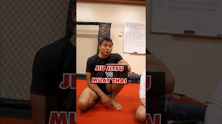 Jiu Jitsu vs Muay Thai🥊 What do you say jiujitsu jiujitsutips martialarts bjj [upl. by Reisman]