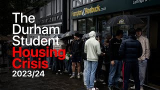 A Crisis of Affordability  Durham Student Housing in 202324 [upl. by Ahtibat719]