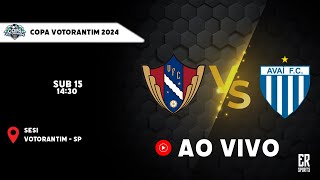 Ao Vivo Votoraty FC x Avaí FC  Copa Votorantim 2024 SUB 15  21012024 [upl. by Ibok938]