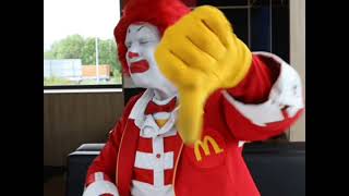 Ronald MacDonalds thumbs down [upl. by Airdna]