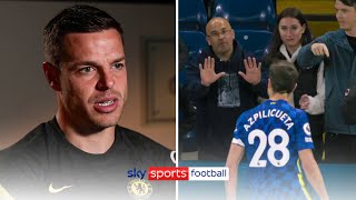 Azpilicueta explains what he said to the fan after Chelseas defeat to Arsenal [upl. by Maffei]