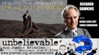 Richard Dawkins  Debating The Morality of the Old Testament  Unbelievable [upl. by Dnumde]