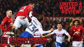 Its All Looking Good  Manchester United 40 Wigan  REVIEW [upl. by Parthena]