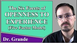 The Six Facets of Openness to Experience Five Factor Model [upl. by Arbrab]