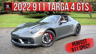 The 2022 Porsche 911 Targa 4 GTS Manual Is The Ultimate DropTop Roadster [upl. by Wolcott634]