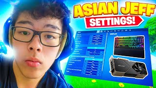 AsianJeff REVEALS Settings amp NEW SETUP in CHAPTER 5 New Resolution amp Sens [upl. by Nyral]