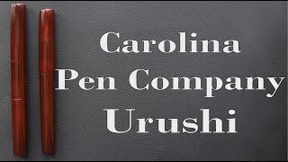 Carolina Pen Company Urushi Pens Review [upl. by Druce]