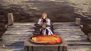 Catching a boss fish quotAureum Arowanaquot  Tales of Arise [upl. by Josephson]