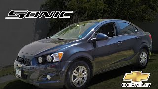 Chevrolet Sonic sedan  Reseña [upl. by Emee]