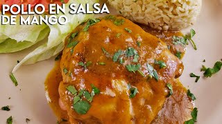 Pollo en salsa de mango ¡¡El mas fácil y delicioso [upl. by Lyssa]