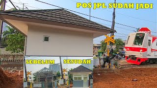 FINISH  UPDATE TERKINI Pembangunan POS JPL 15 Rawa Buaya Jakarta Barat [upl. by Saixela]